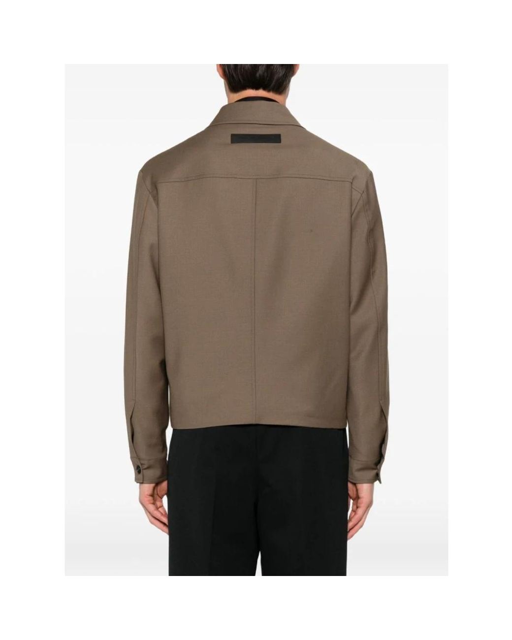 Low Brand Brown Light Jackets for men