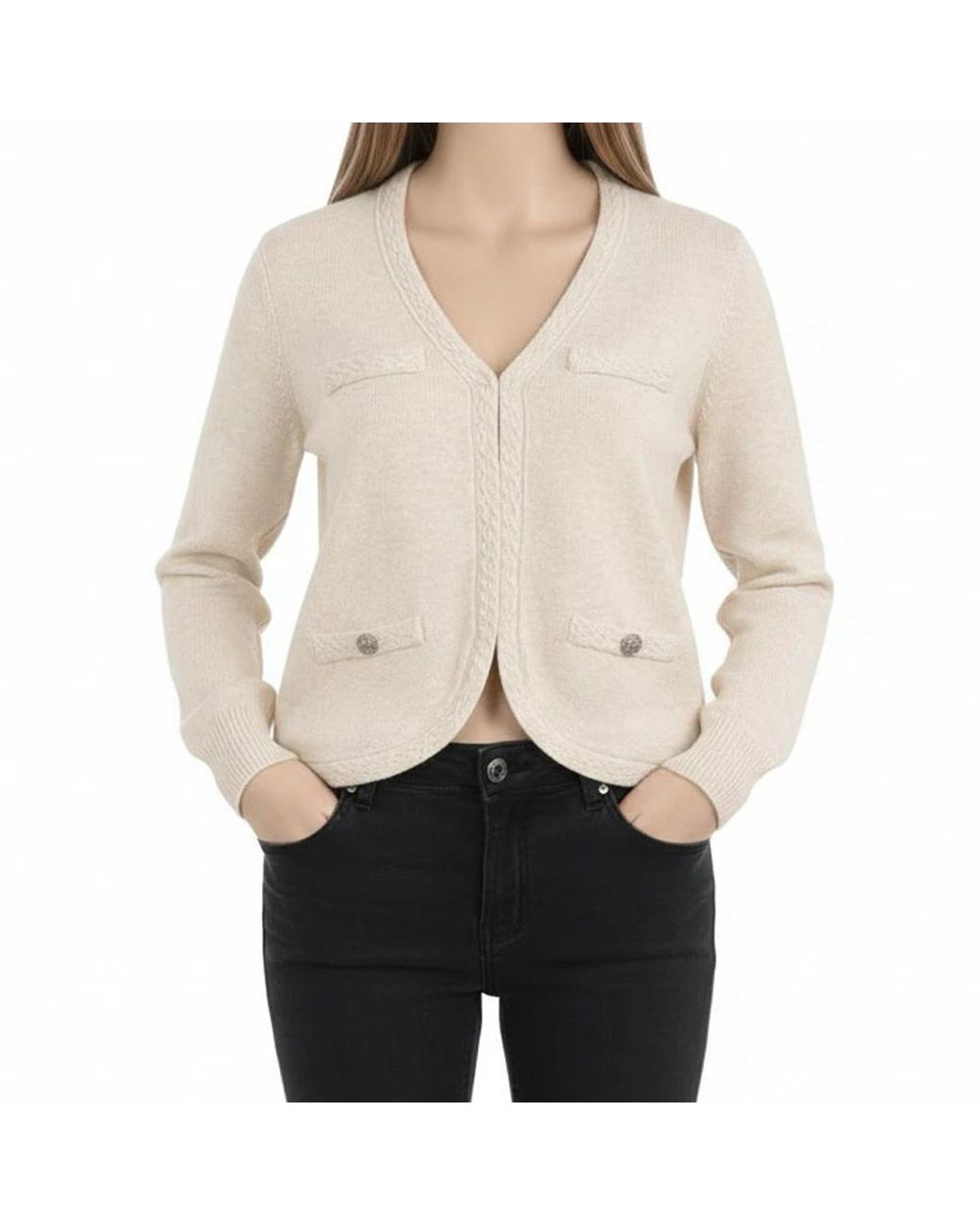 Cardigans Sand en coloris Natural