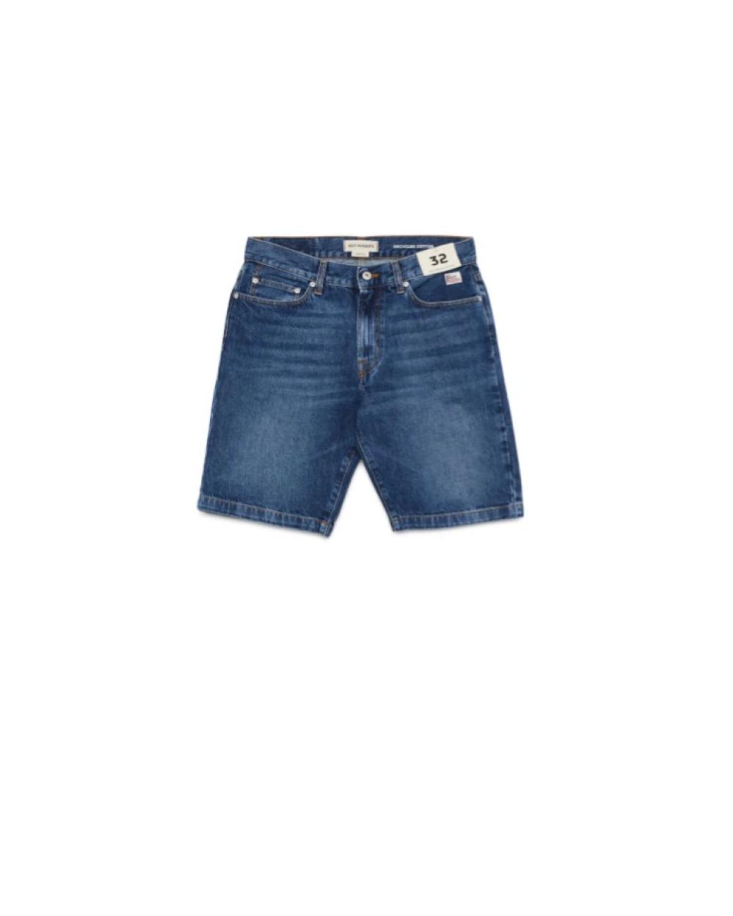 Roy Rogers Blue Denim Shorts for men