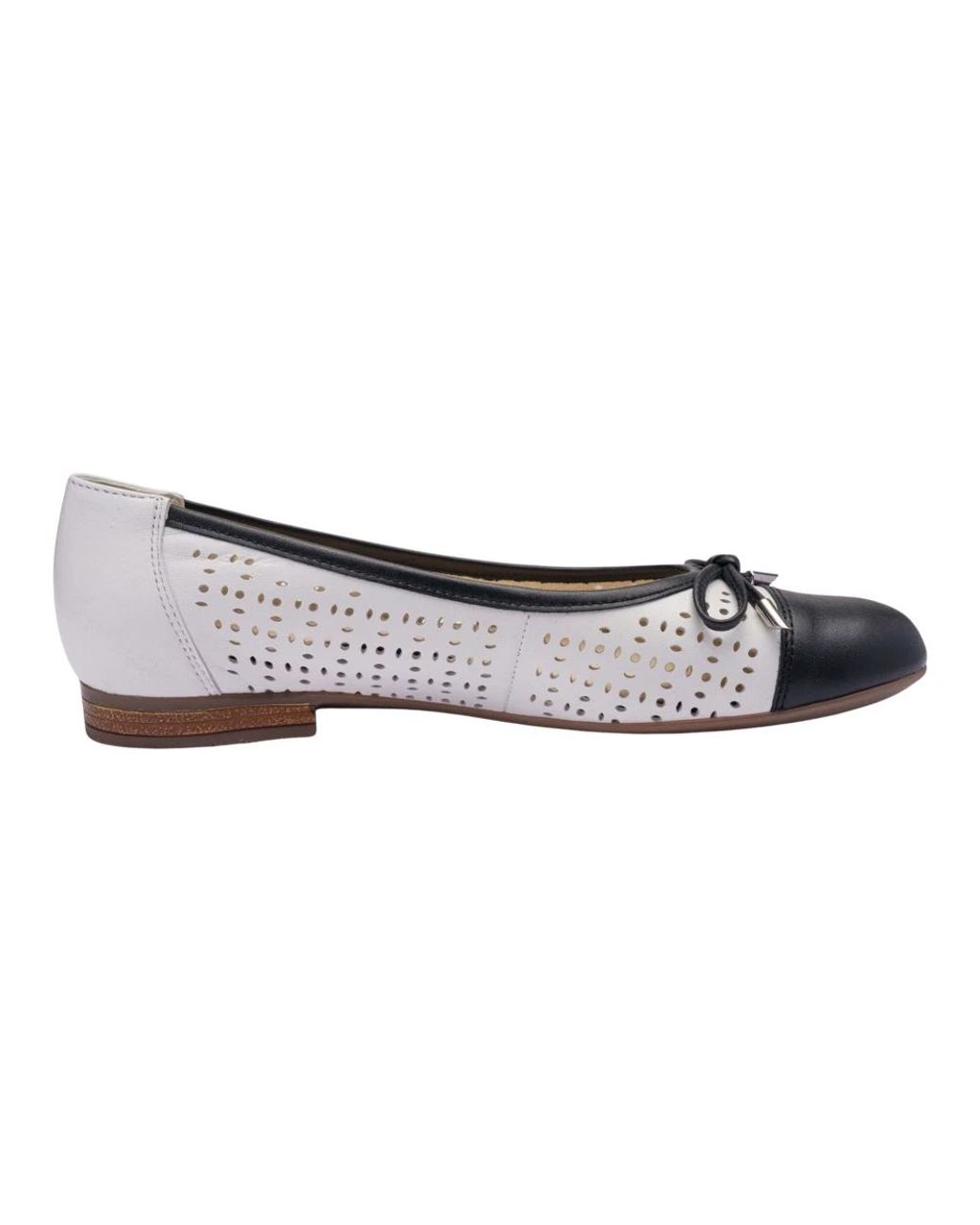 Ara Gray Ballerina Shoes