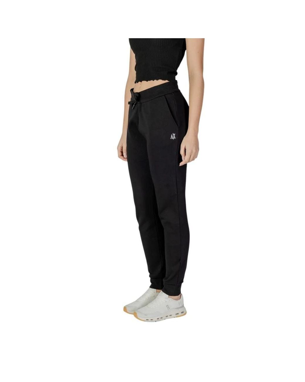 ARMANI EXCHANGE Black Sweatpants