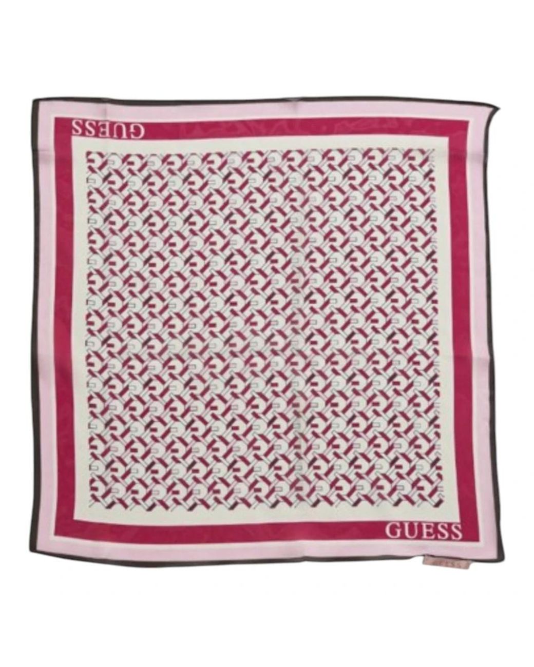 Guess Pink Silk Scarves