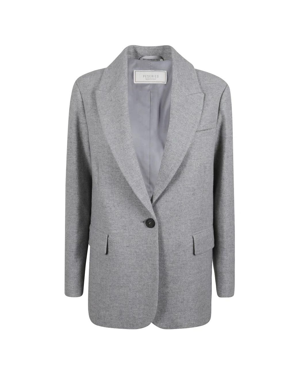 Peserico Jassen ,Grijs Jassen in het Gray