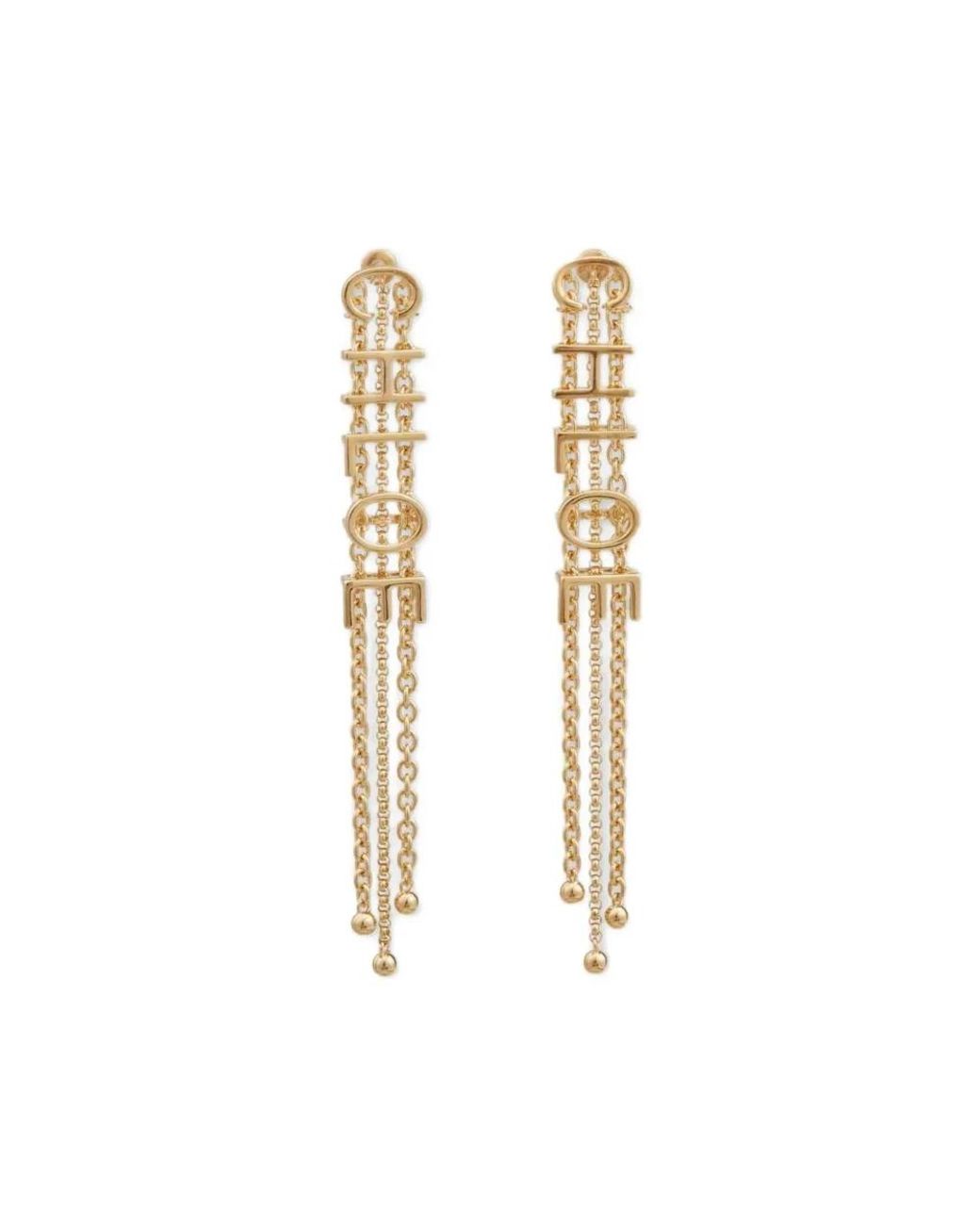 Chloé Metallic Earrings