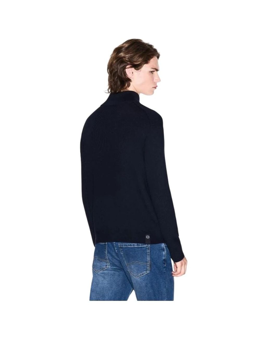 ARMANI EXCHANGE Blue Cardigans for men