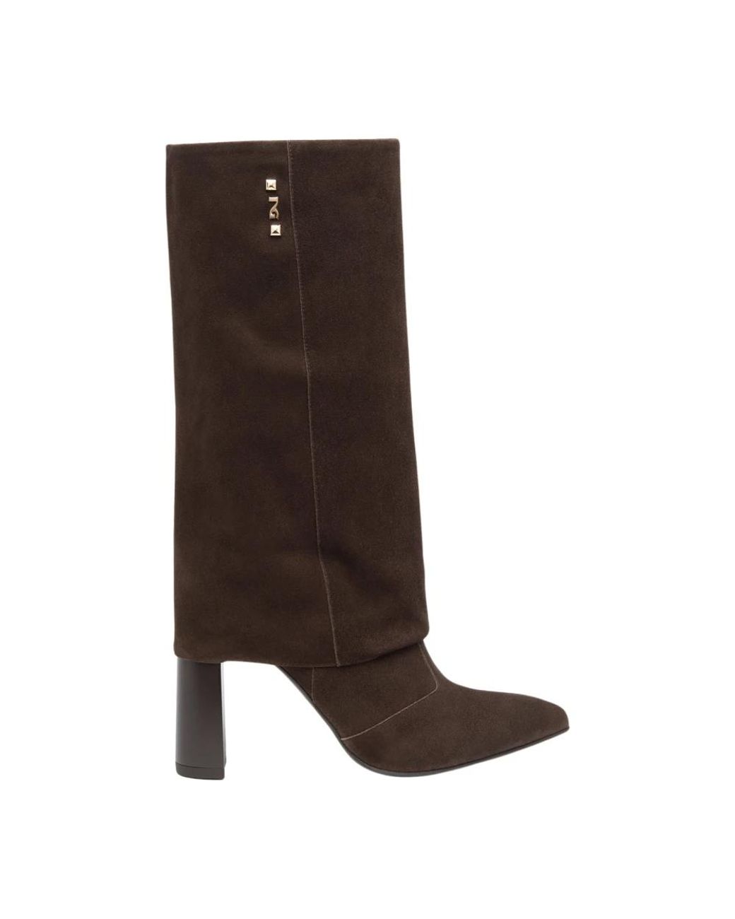 Nero Giardini Brown Heeled Boots