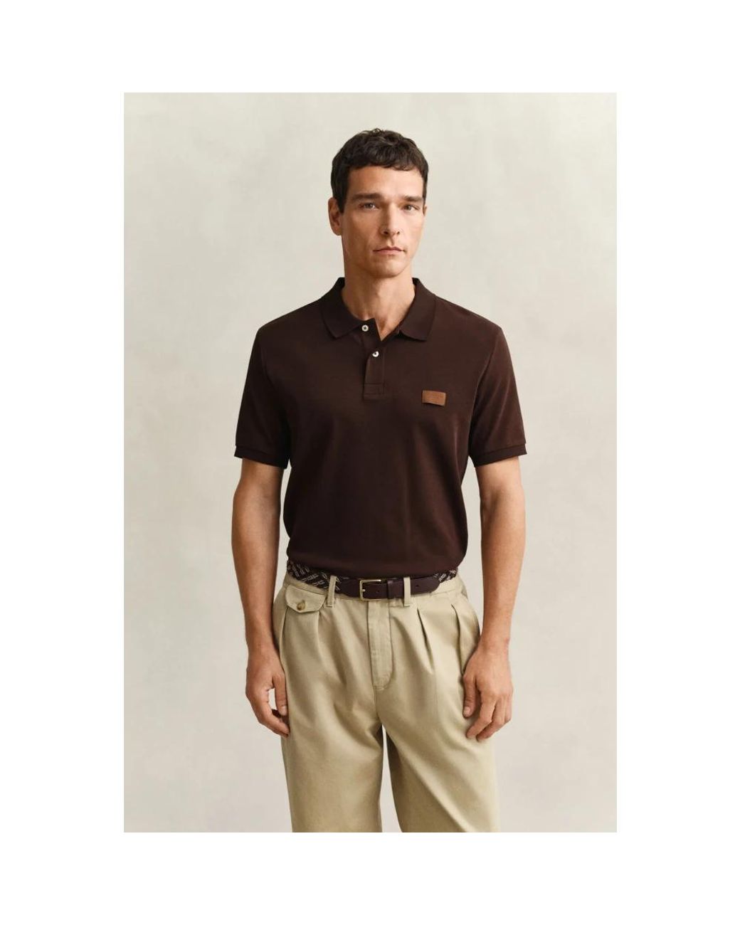 Gant Brown Polo Shirts for men