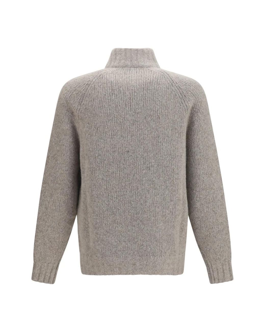 Brunello Cucinelli Gray Cashmere Knitwear for men