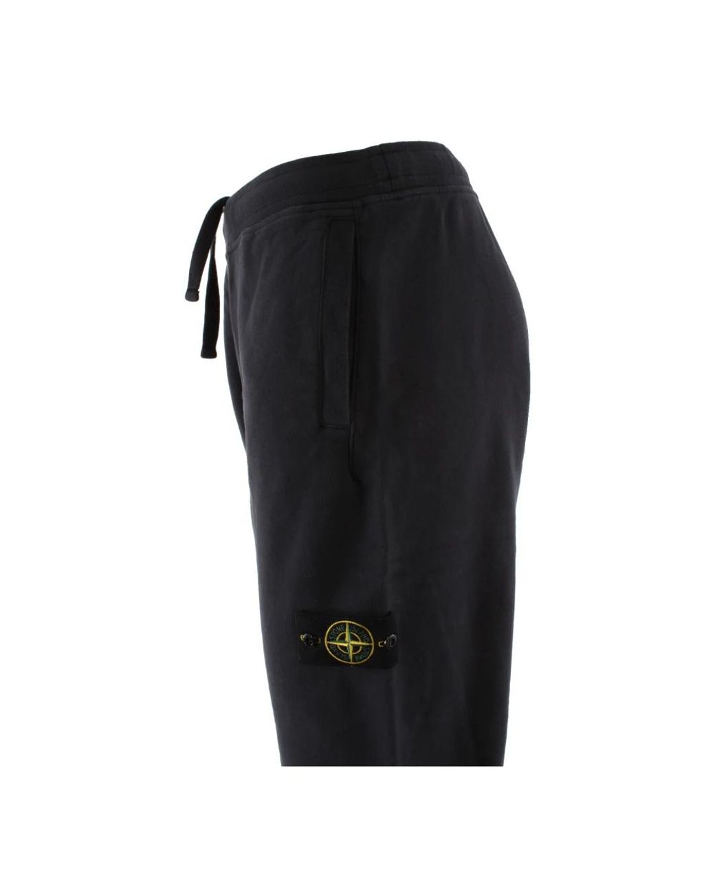 Stone Island Black Sweatpants for men