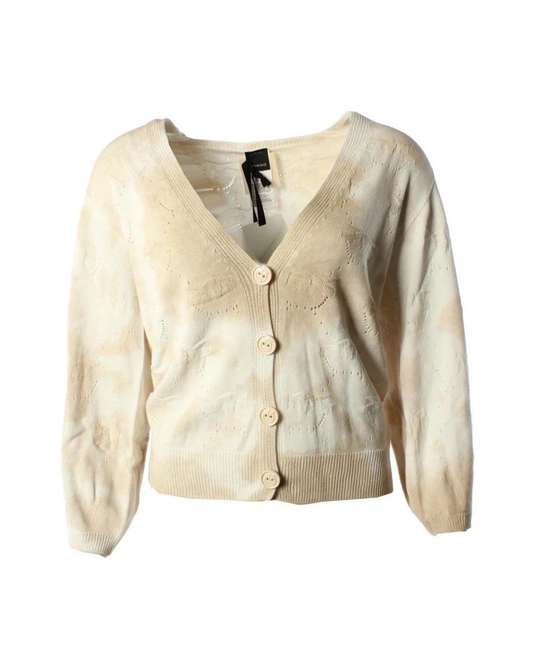 Pinko Truien & Vesten ,Polyester Vest in het Natural