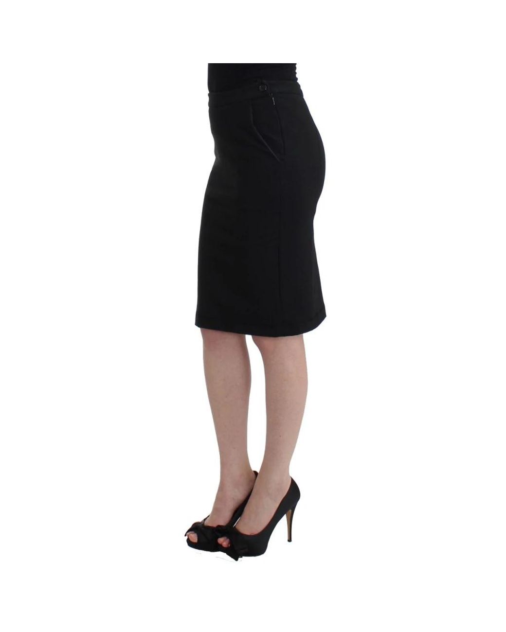Gianfranco Ferré Black Pencil Skirts