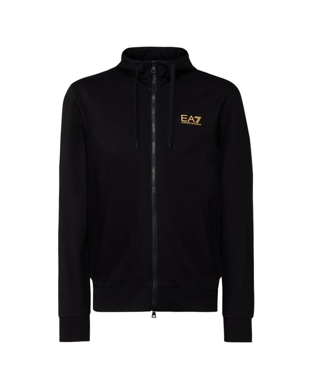 Zip-Throughs EA7 pour homme en coloris Black