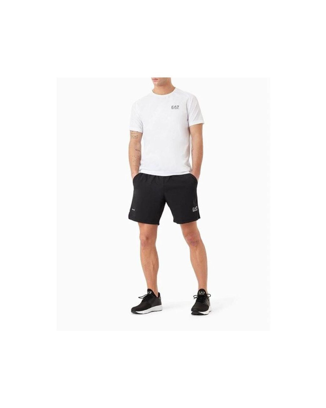 Training Sets EA7 de hombre de color White