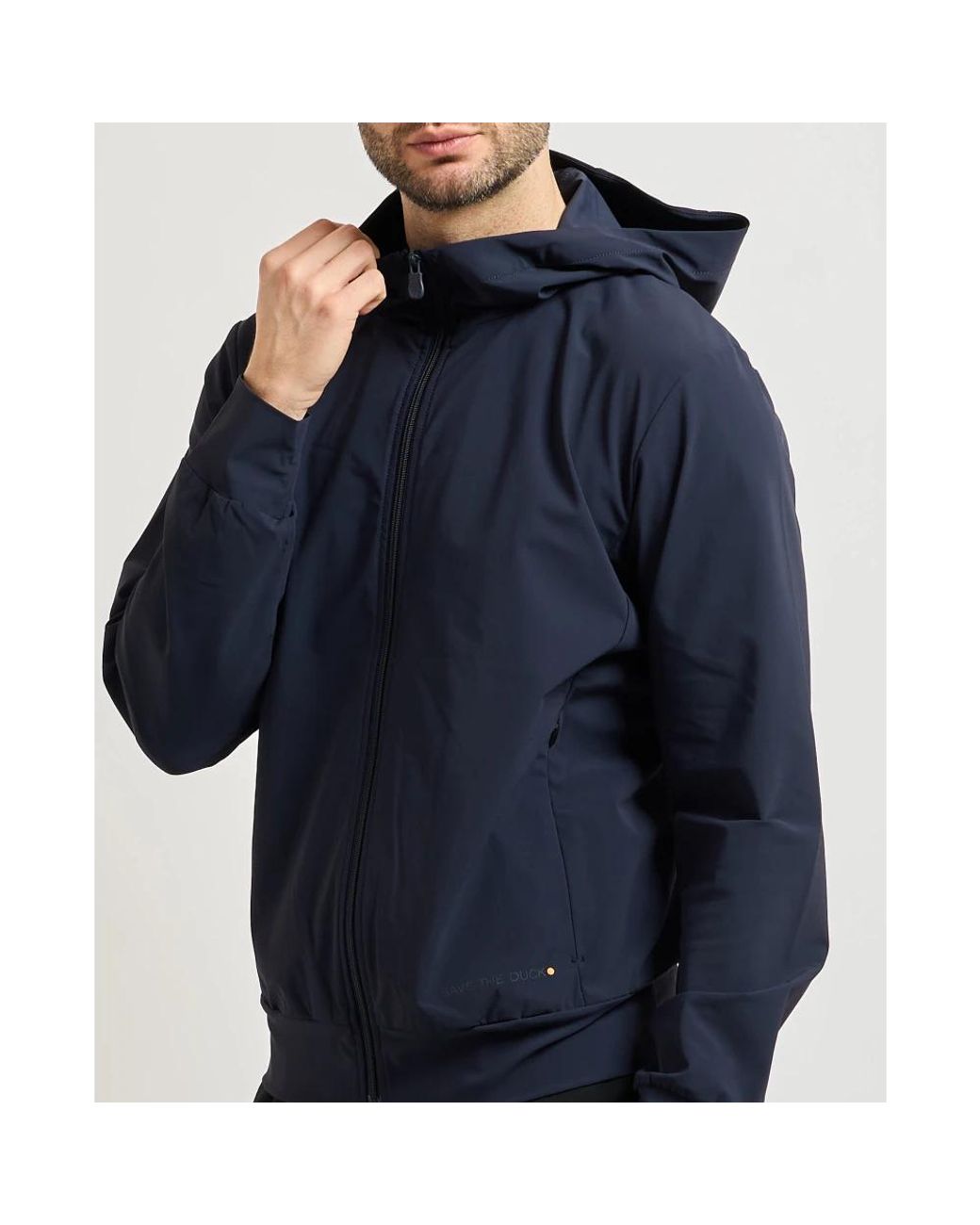 Save The Duck Blue Zip-Throughs for men