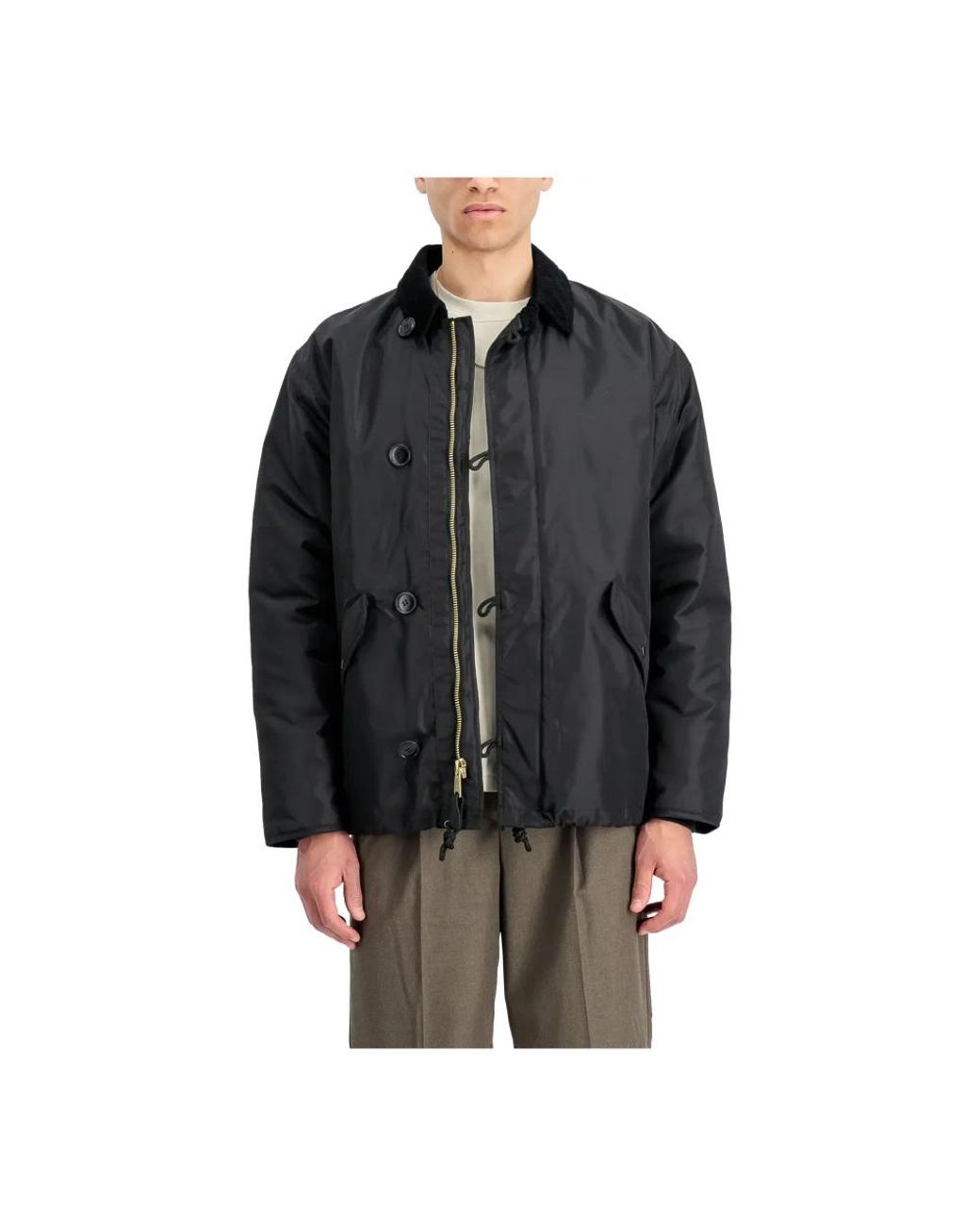 Alpha Industries Jassen ,Zwart ,Polyester Ecw Jacket 1978 (Heritage) in het Black voor heren