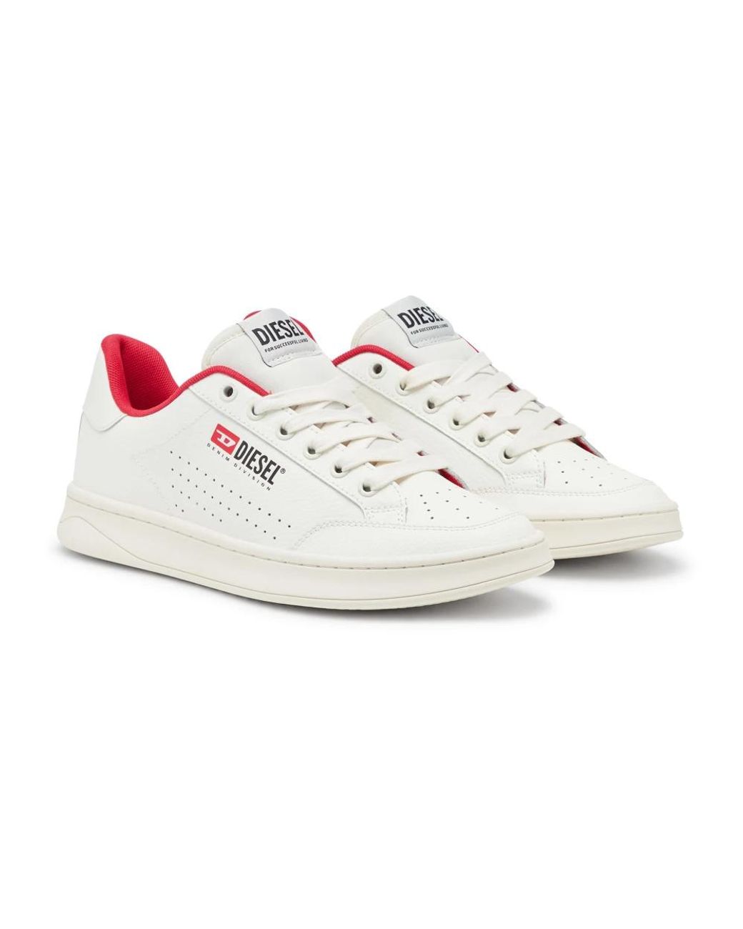 DIESEL White Sneakers for men