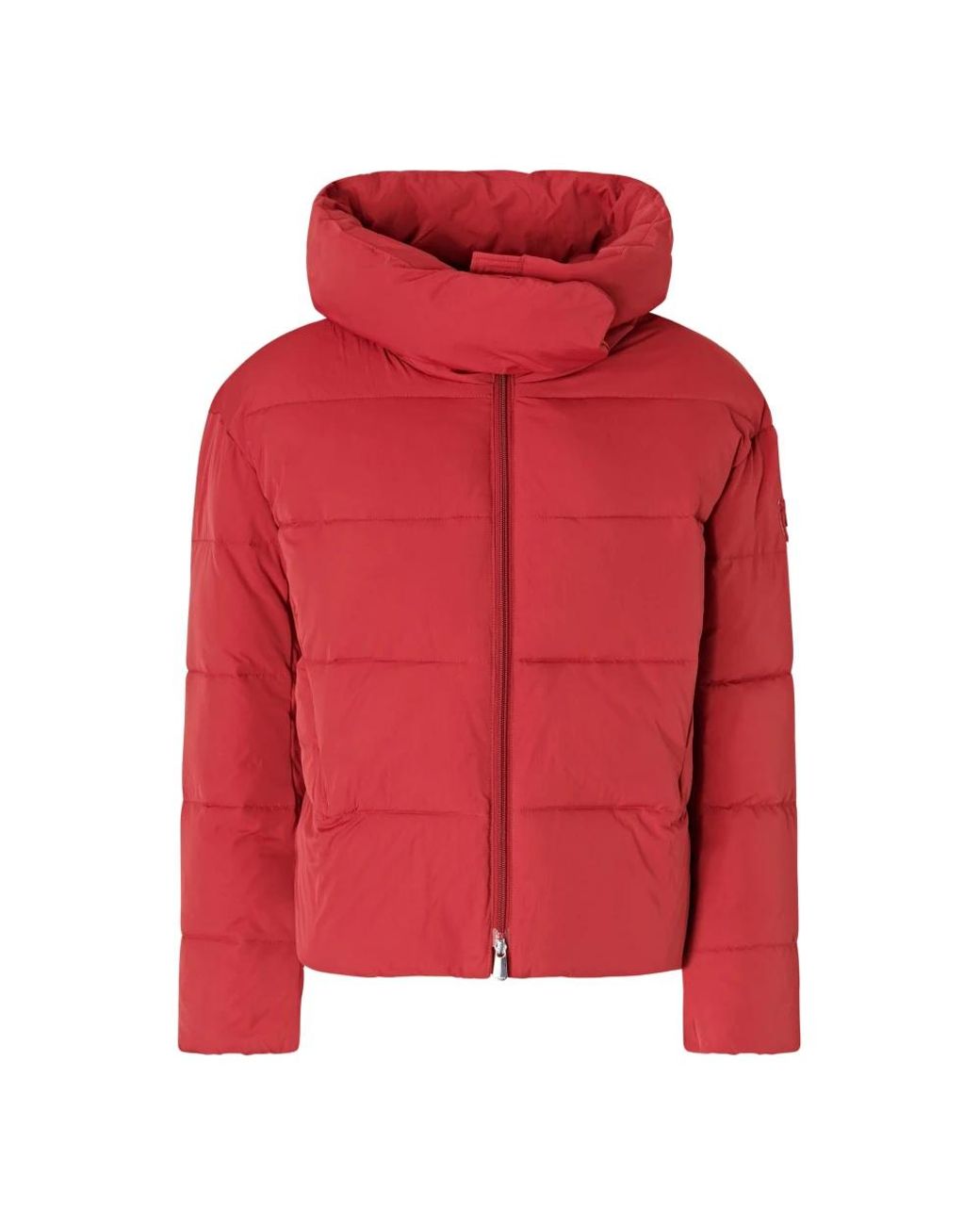 Pinko Gewatteerde Quilt Jas in het Red