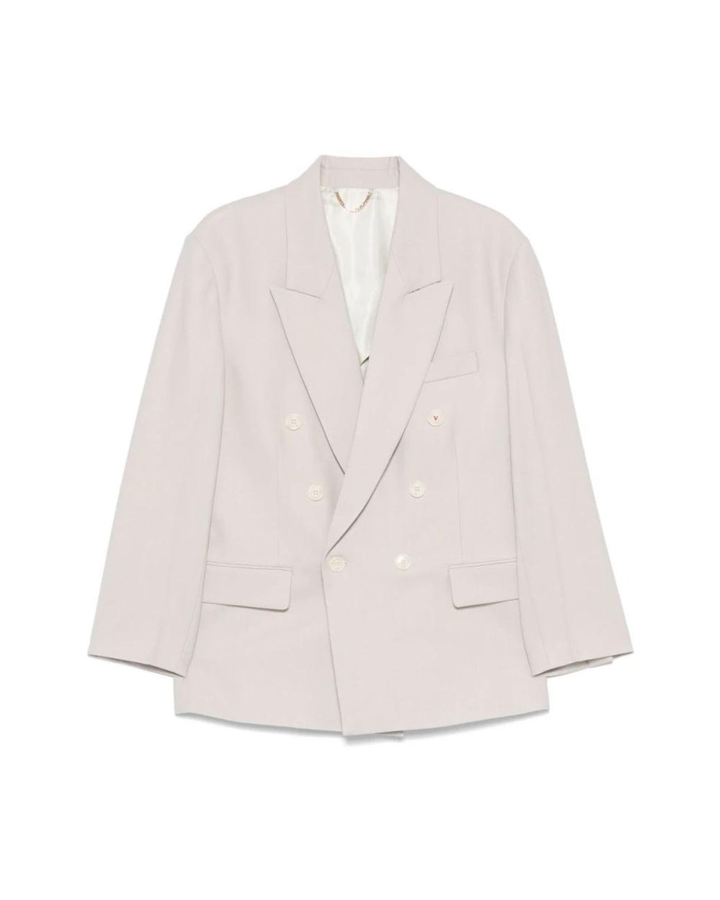 Victoria Beckham Natural Blazers