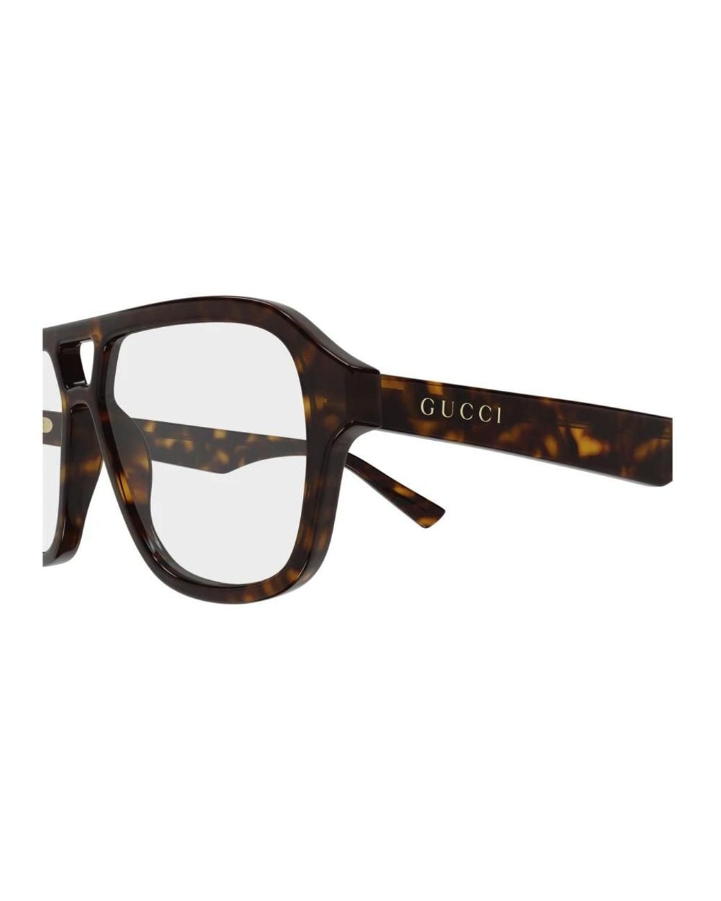 Gucci Brown Glasses for men
