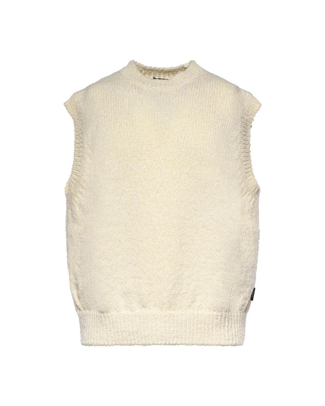 Laminar Natural Sleeveless Knitwear for men