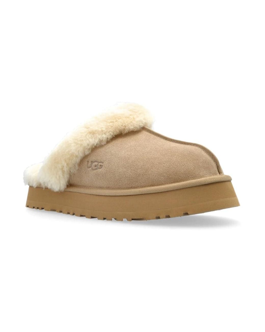 Slippers Ugg de color Natural