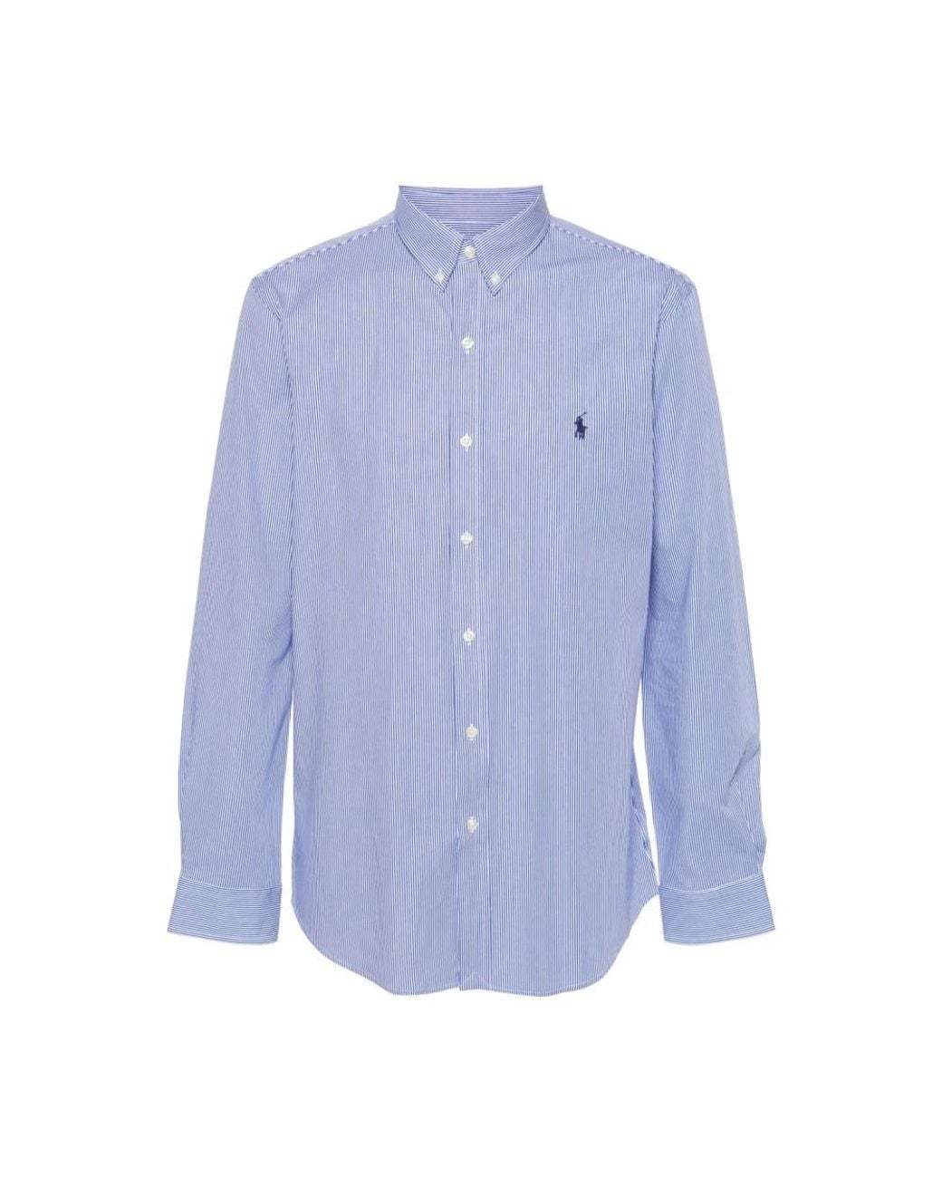 Polo Ralph Lauren Blue Formal Shirts for men