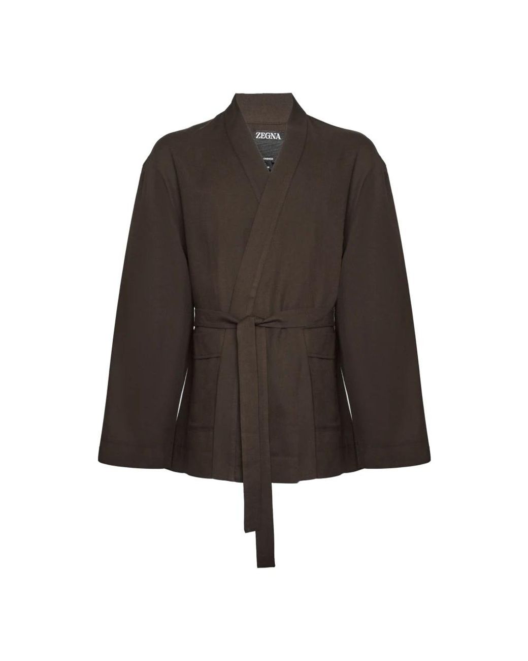 Zegna Brown Light Jackets for men