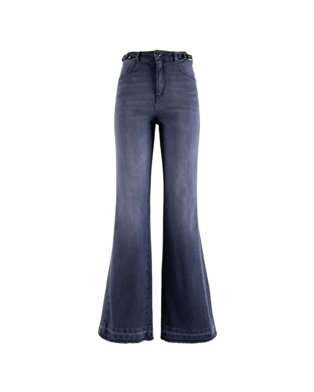 Nenette Blue Flare Jeans