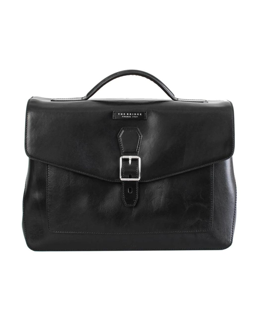 The Bridge Nero Uomo Messenger Tasche in Black für Herren