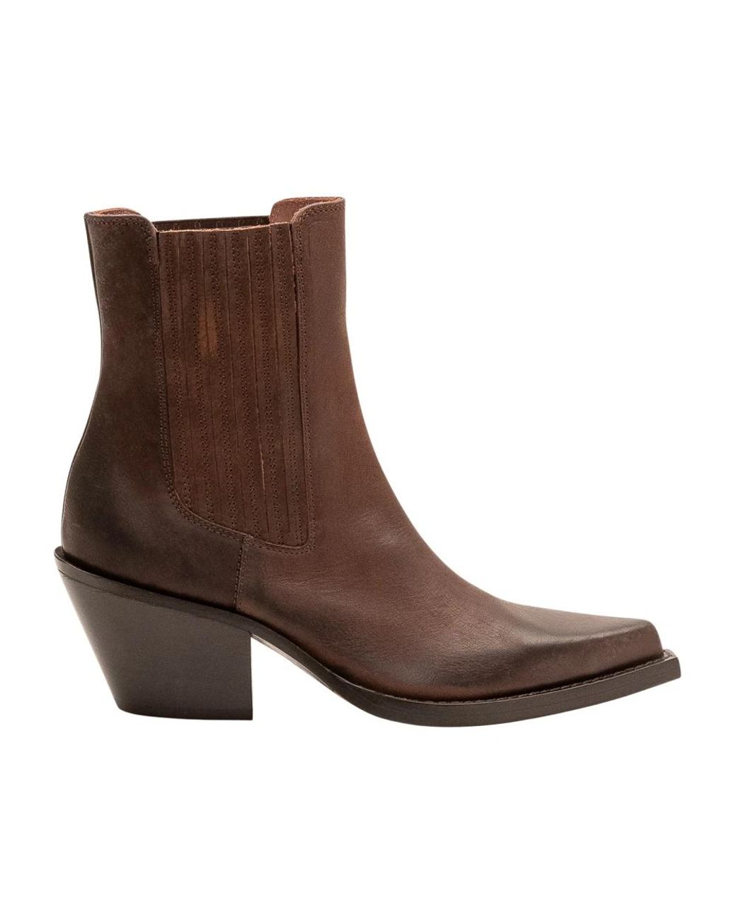 Paris Texas Brown Cowboy & Biker Boots