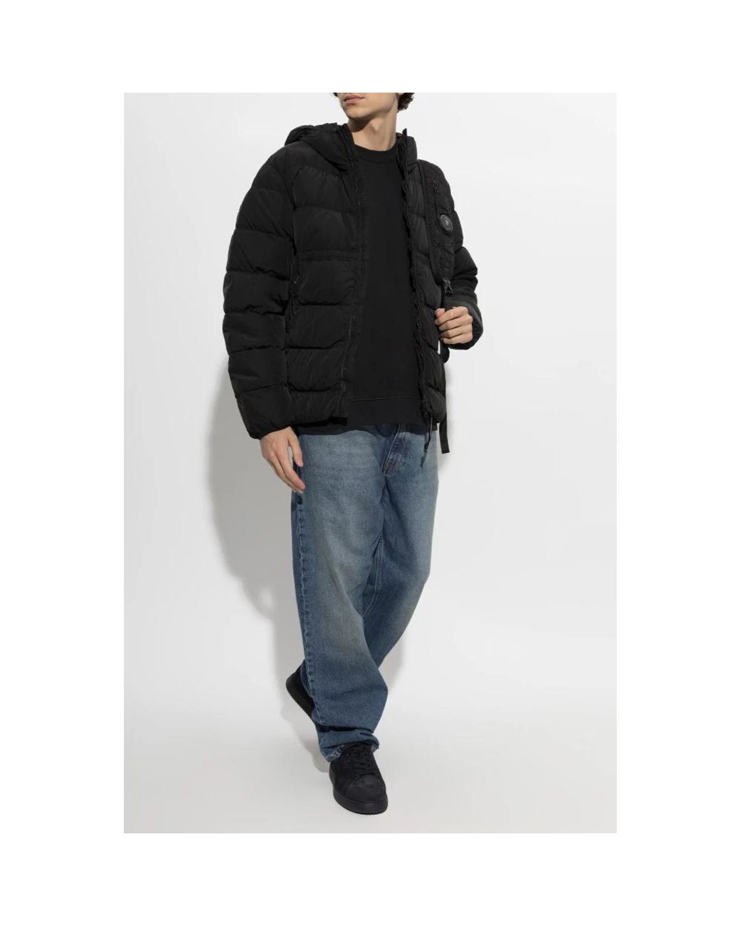 Down Jackets C P Company de hombre de color Black