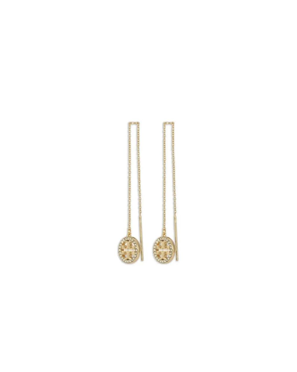 Earrings Tory Burch de color Metallic
