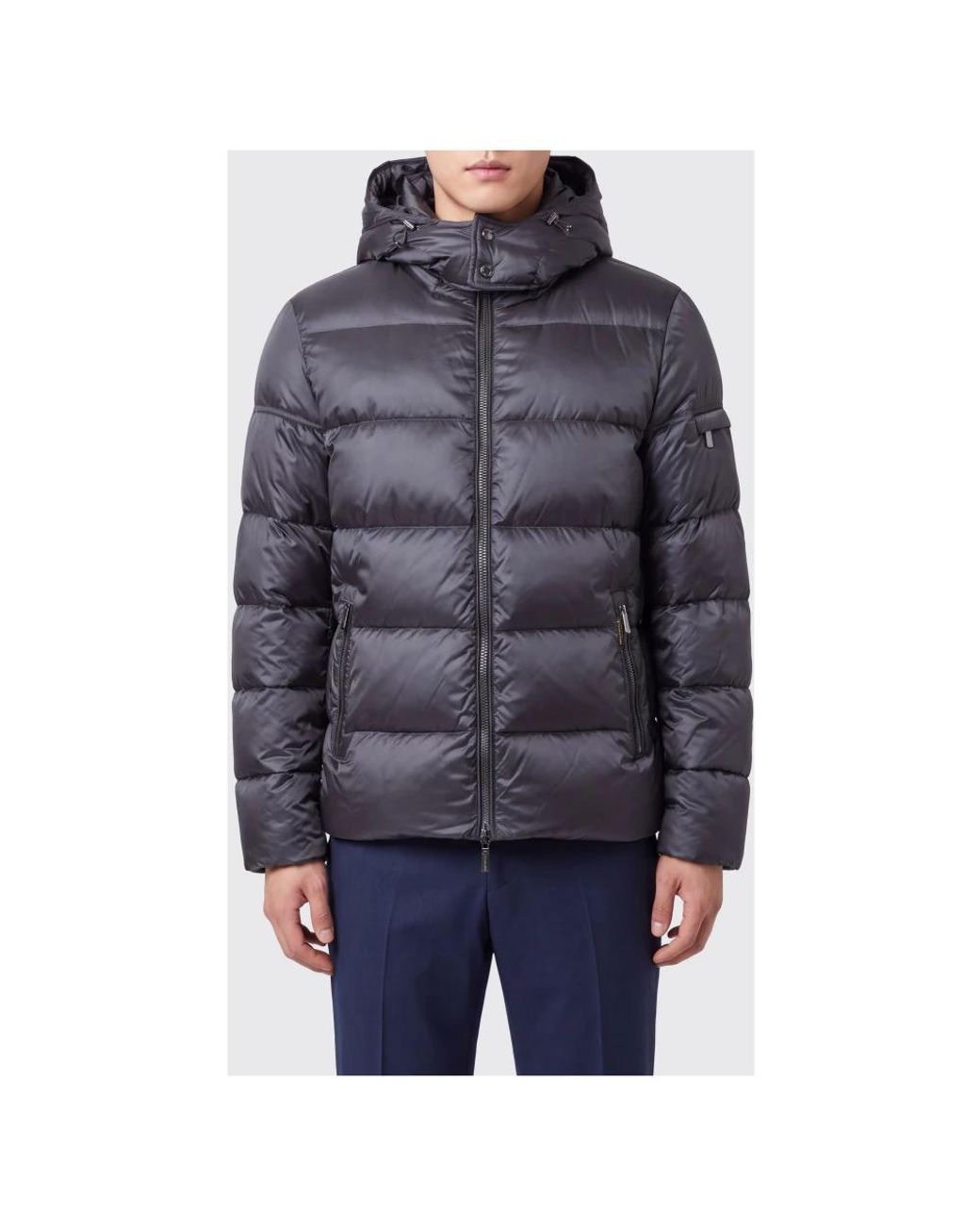 Moorer Blue Winter Jackets for men