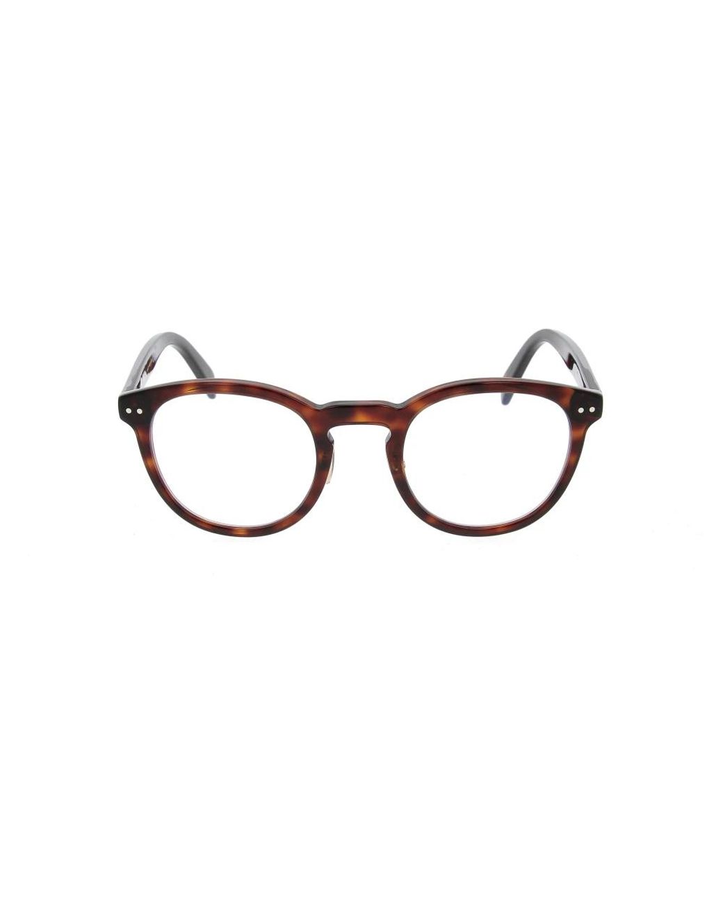 Glasses Céline de color Brown