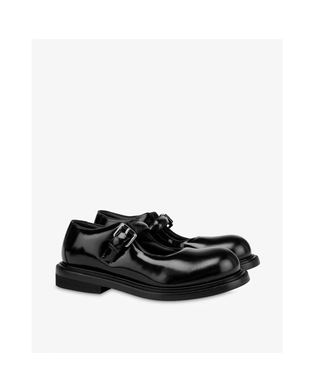 Moschino Black Ballerina Shoes for men