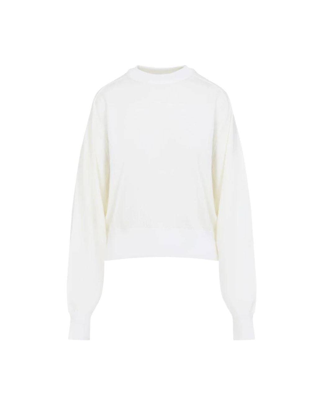 Jacquemus White Round-Neck Knitwear