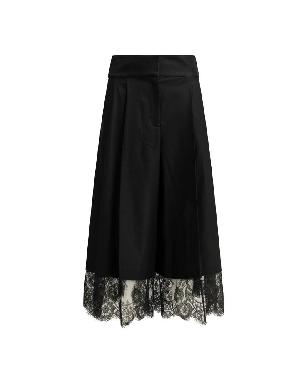 Zimmermann Black Wide Trousers