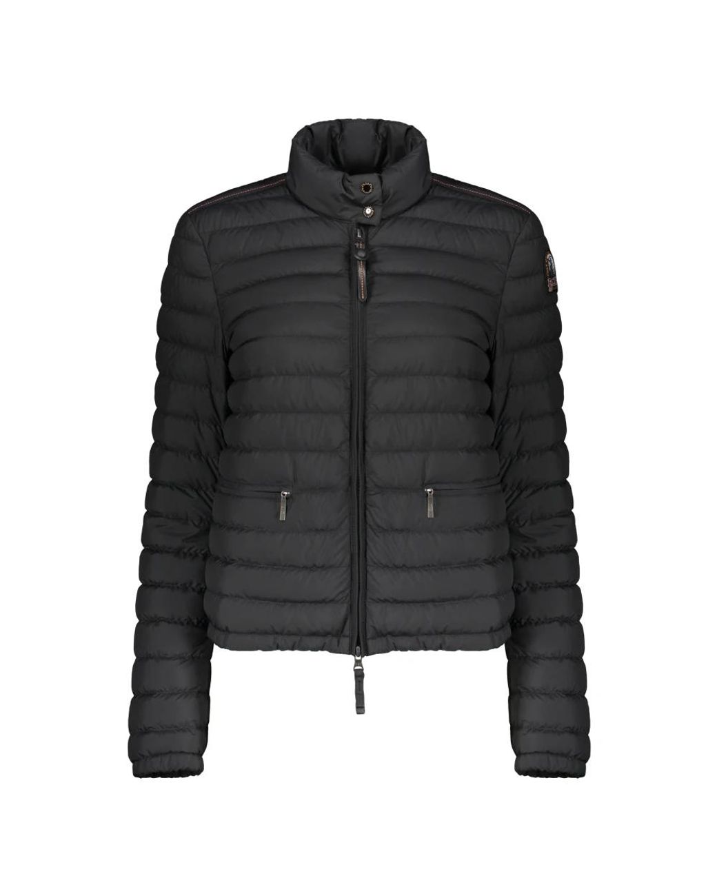 Parajumpers Black Padded Quilted Jacket