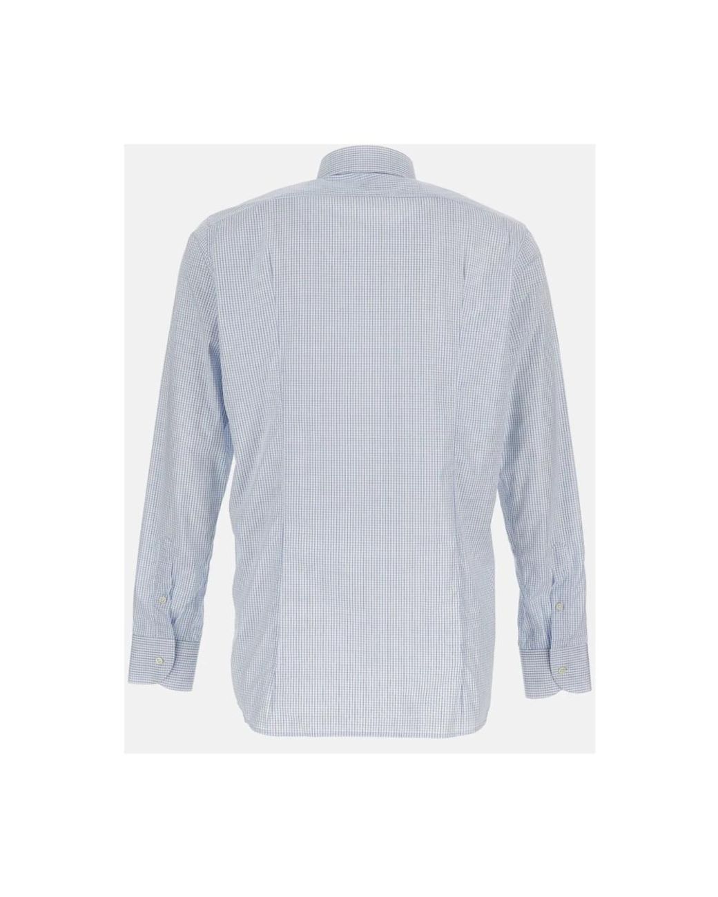 Bagutta Blue Casual Shirts for men