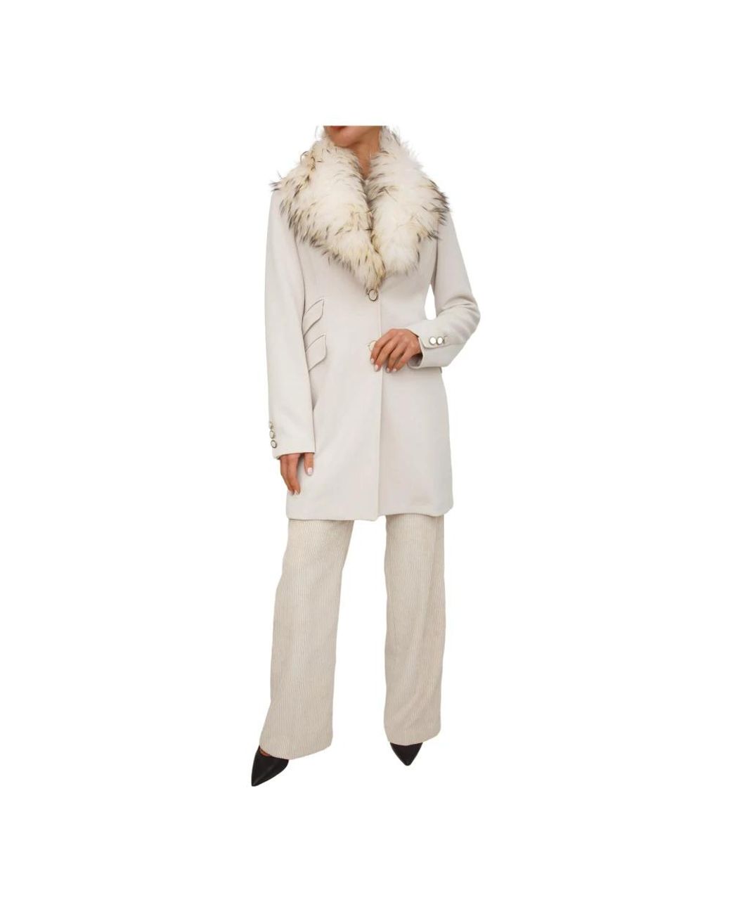 Kocca Natural Single-Breasted Coats