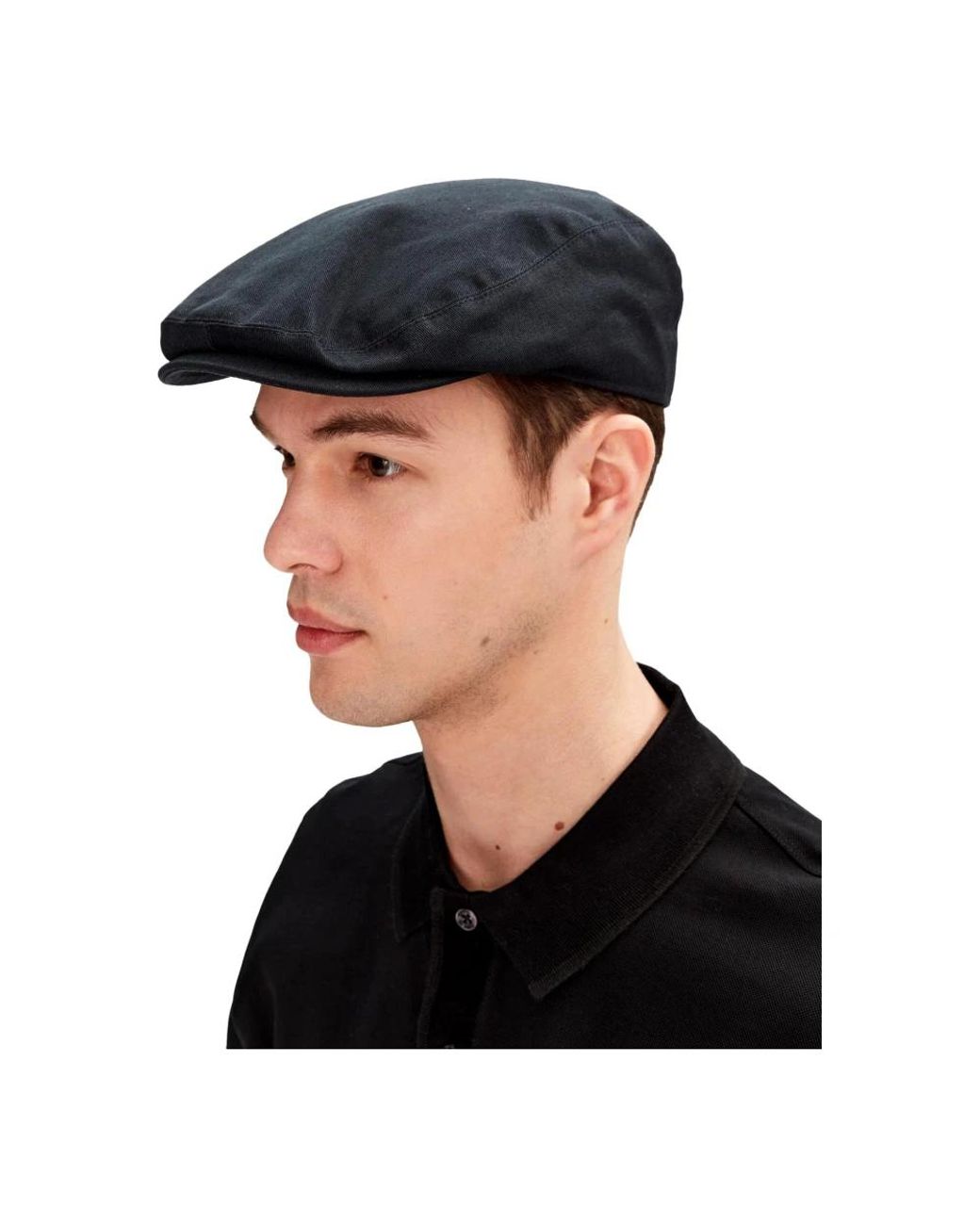 Barbour Finnean Flat Cap in Blue für Herren