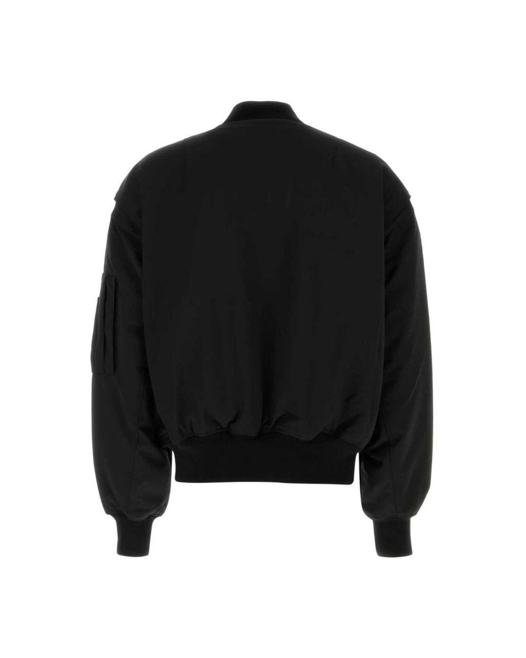 Entire studios Jassen ,Zwart ,Wol Broad Bomber Jacket in het Black