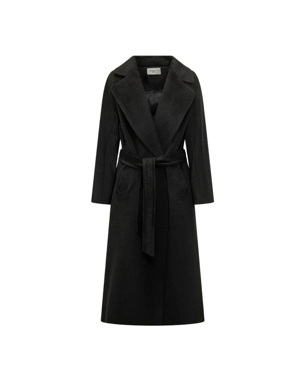 Weekend by Maxmara Tempera Jas in het Black