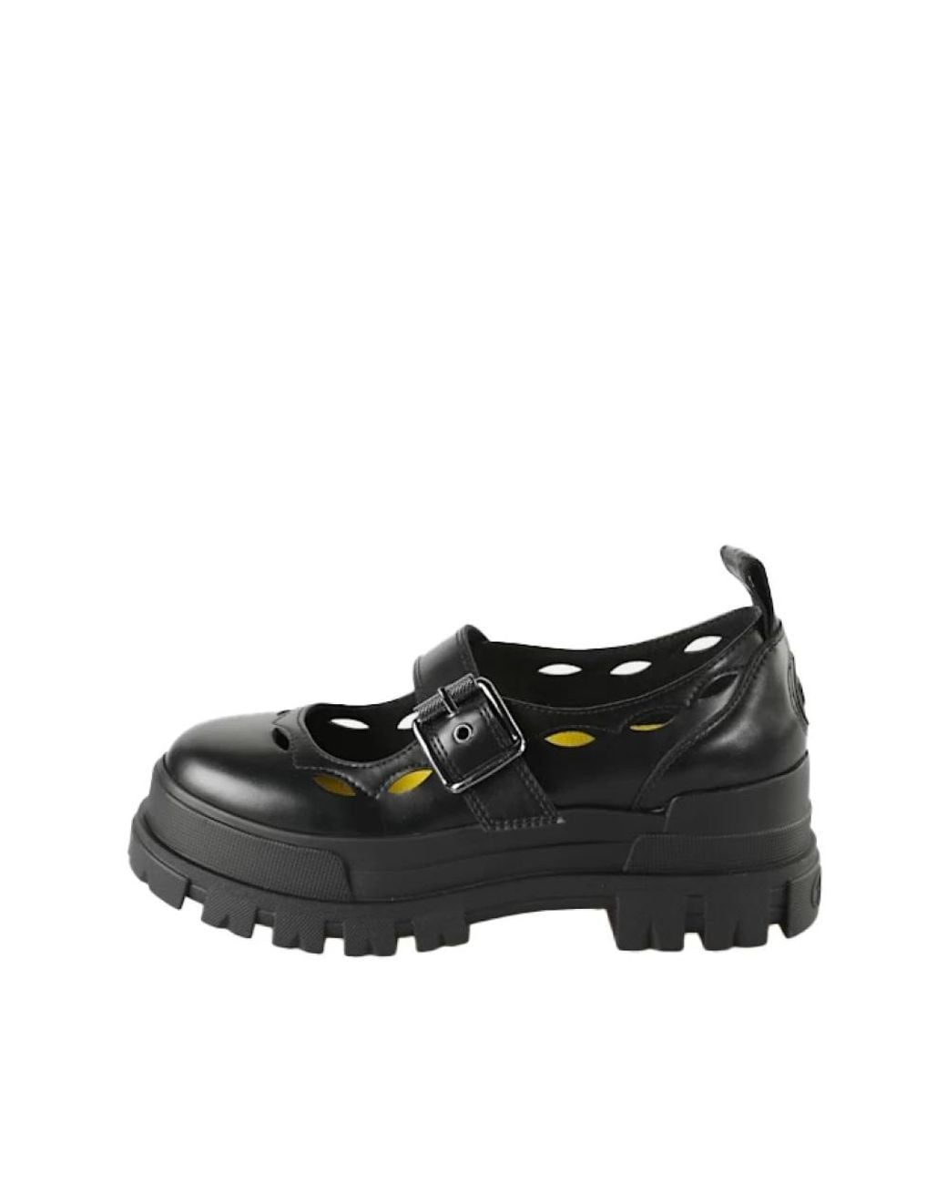 Buffalo Black Ballerinas
