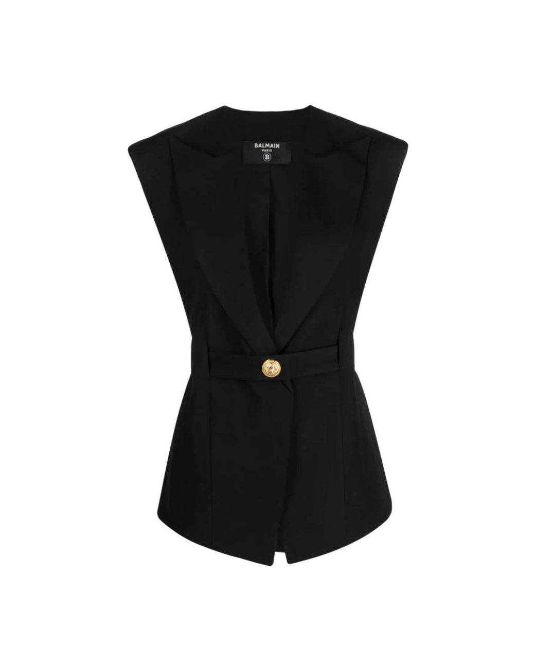 Balmain Black Vests