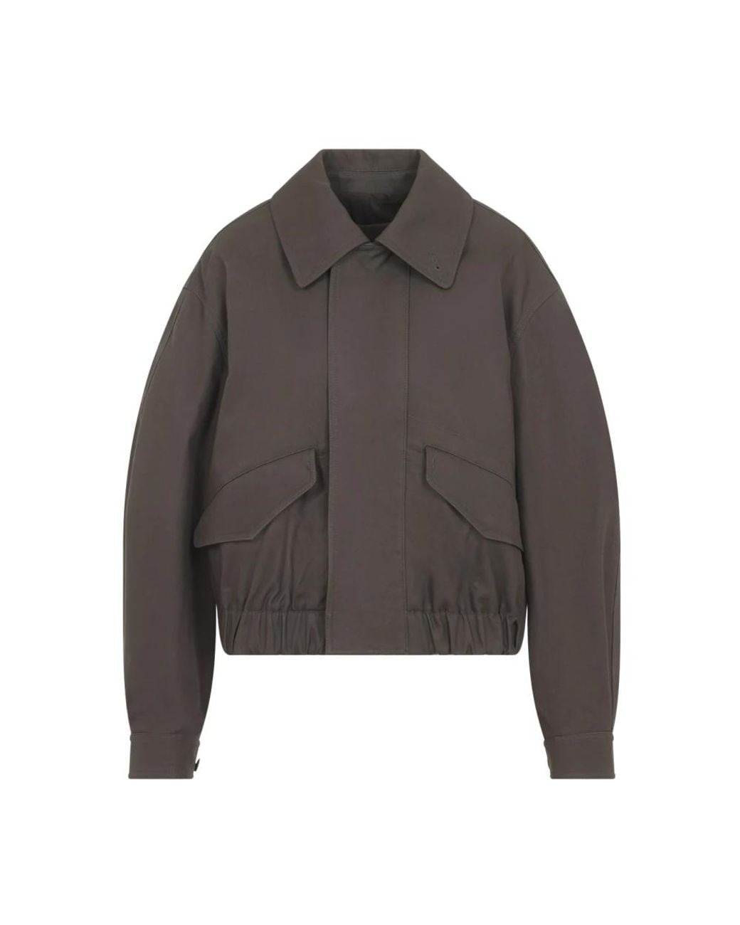 Lemaire Gray Bomber Jackets