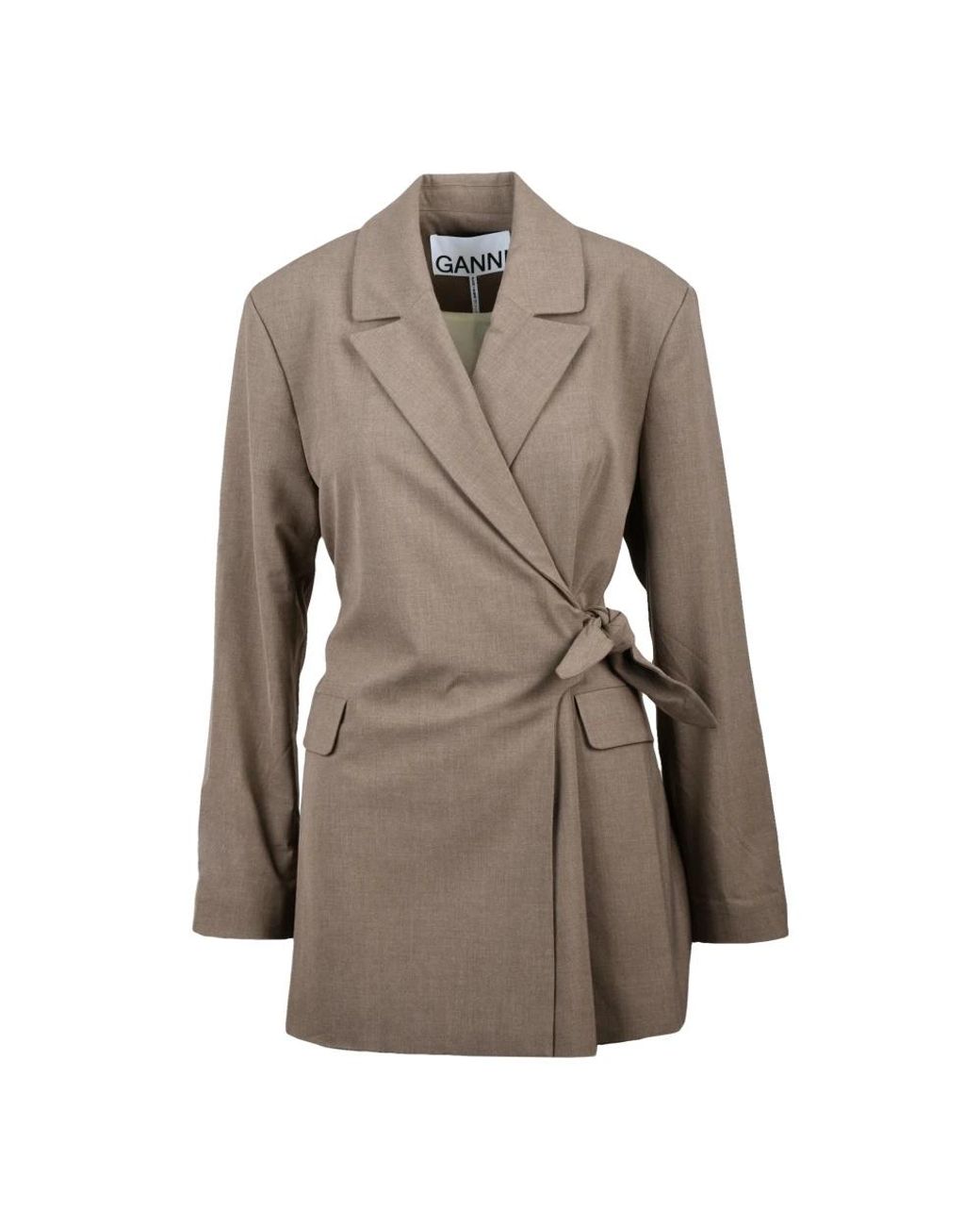 Ganni Brown Blazers