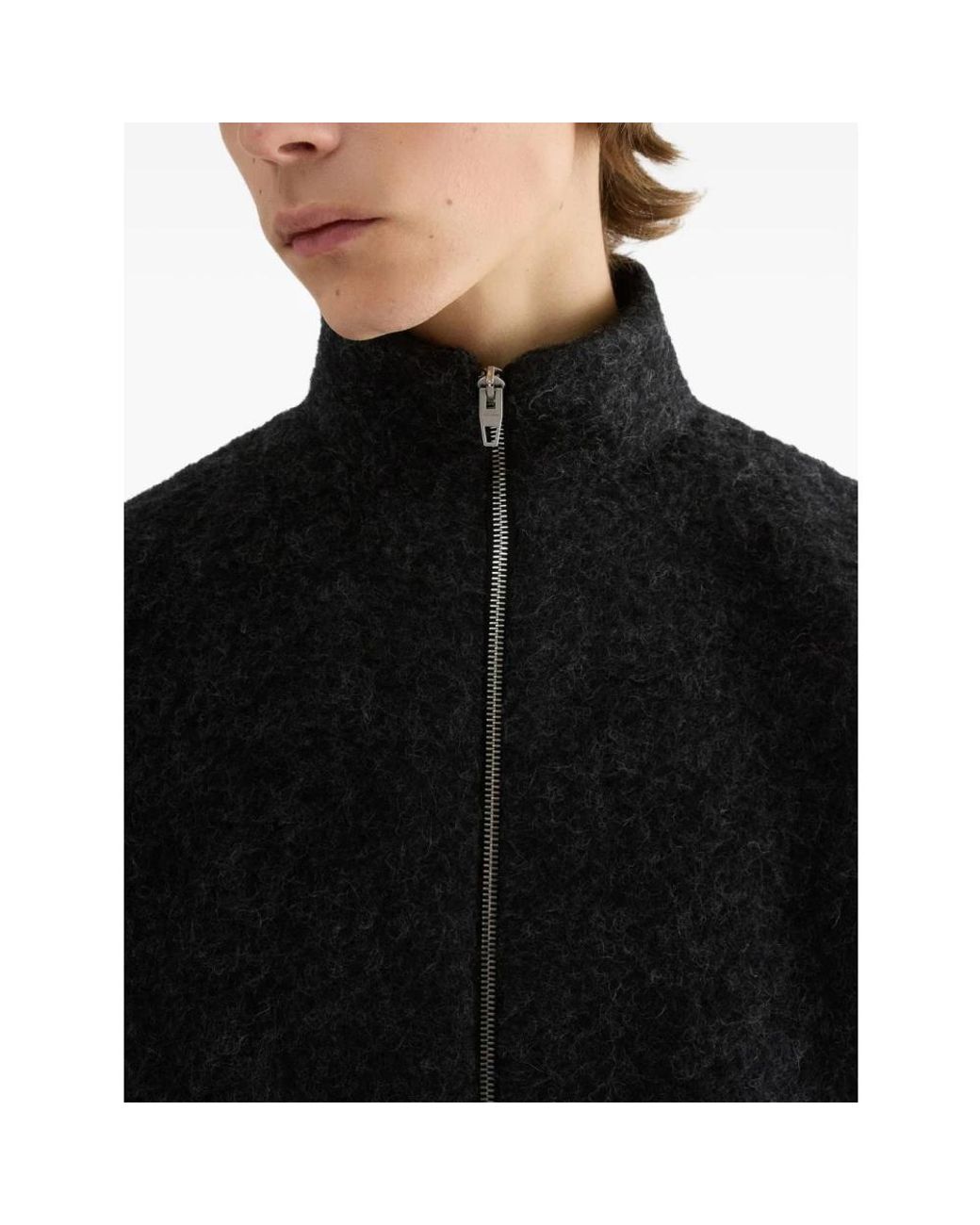 Jil Sander Black Light Jackets for men