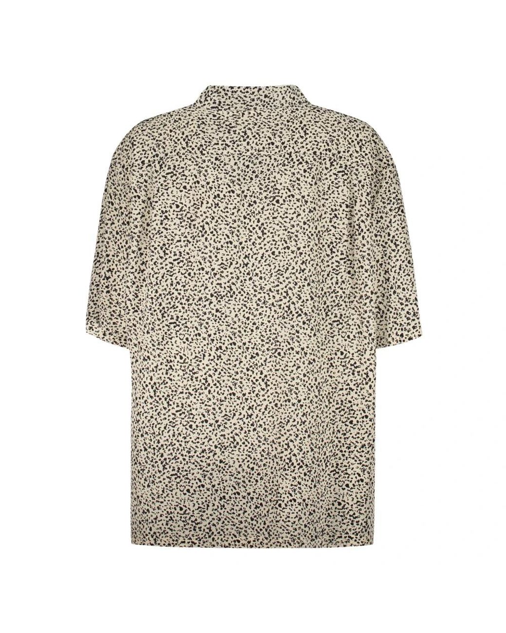 Céline Gray Short Sleeve Shirts for men