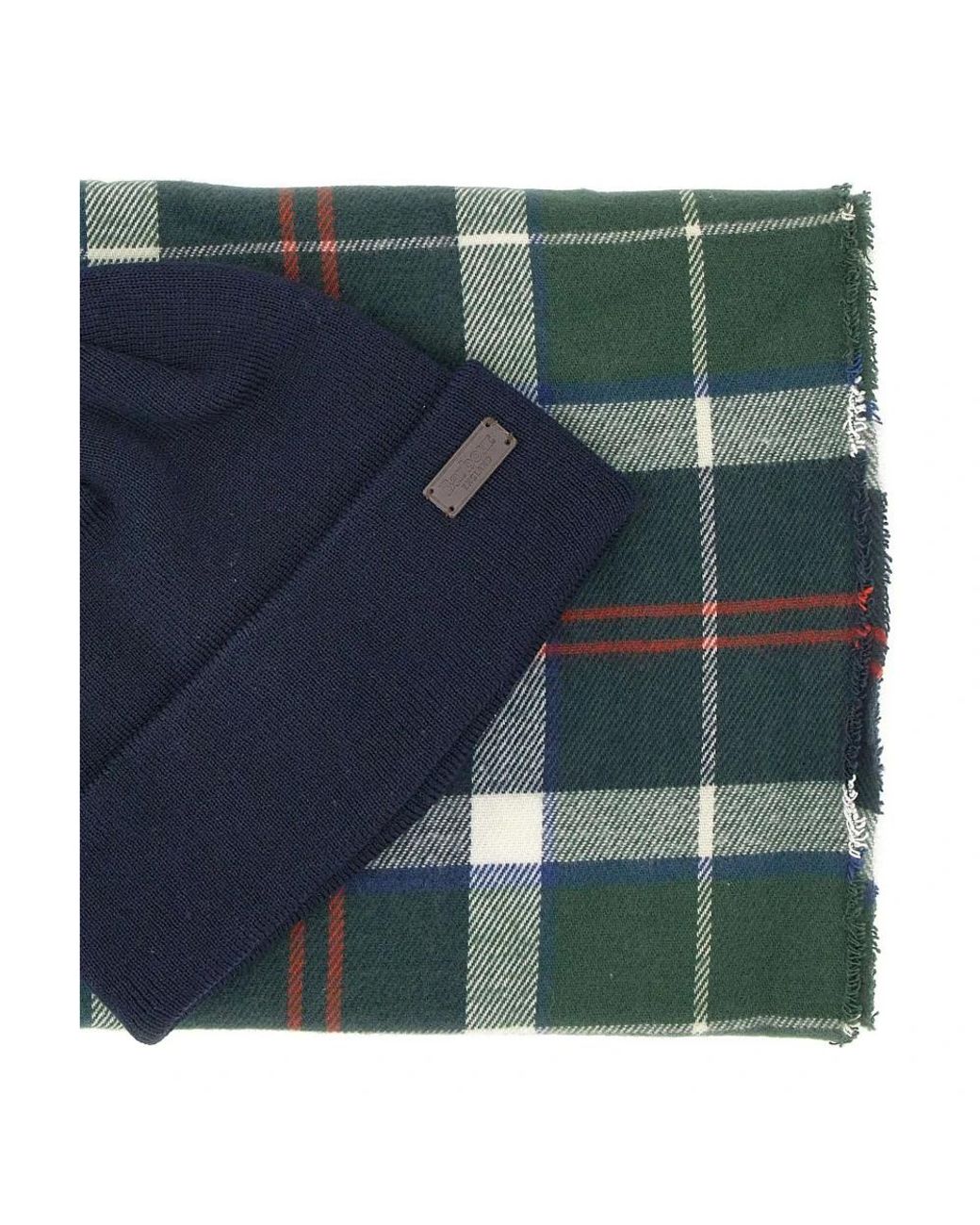 Barbour Blue Winter Scarves for men